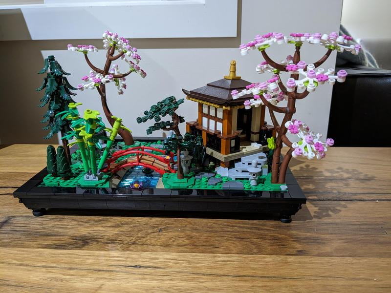 LEGO Icons Tranquil Garden Building Set - Detailed Japanese Zen