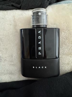 Prada Luna Rossa Black Eau De Parfum, Amber Perfume Spray for Men