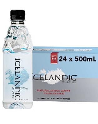 Icelandic Glacial, Natural Alkaline Spring Water, 500 mL, 24 pack