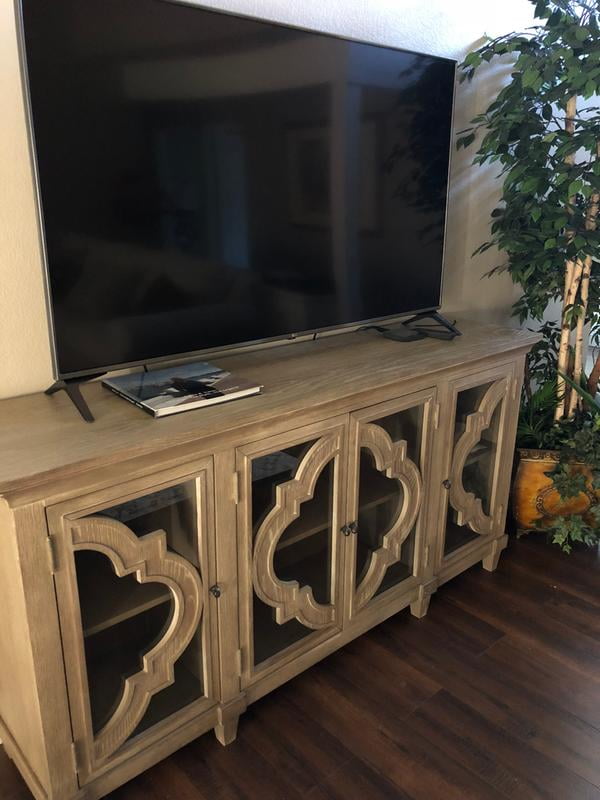Ashley Fossil Ridge Accent Console Table In Gray Com Fossil Ridge Accent Console Table