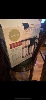 Bonavita BV1900TS Automatic Electric 8-Cup Coffee Maker Appliance with  Stainless Steel Thermal Carafe - Walmart.com