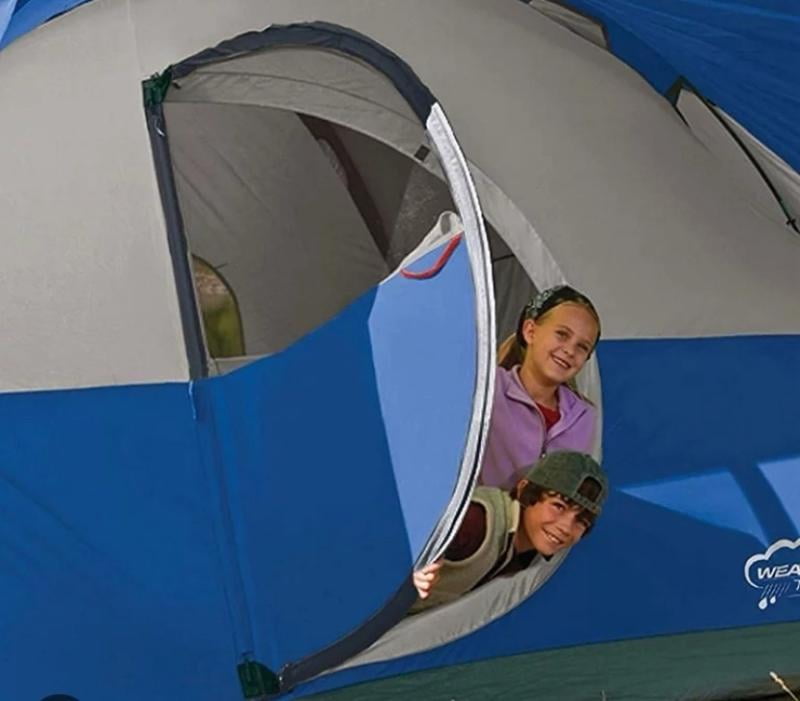 Coleman Elite Montana 8-Person Dome Tent with LED Light