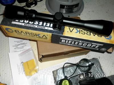 Barska 3-9x40 Colorado Hunting Riflescope - 30/30 Reticle, Black Matte, Model CO11342