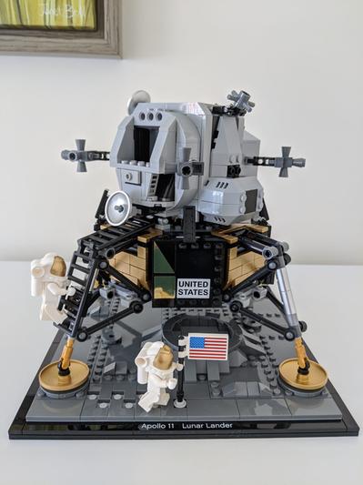 lego creator nasa apollo 11 lunar lander set 10266 new with box