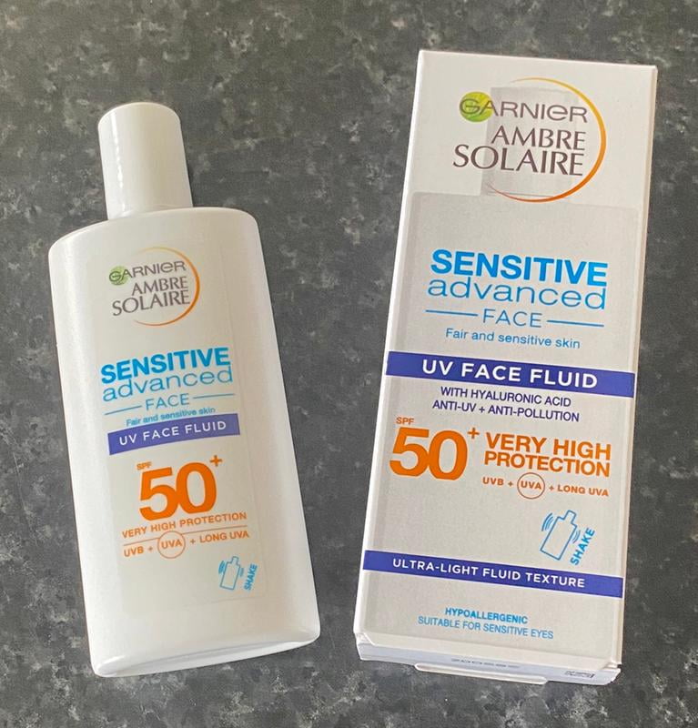 Garnier Ambre Solaire Super UV Face Cream SPF50, Hydrating With