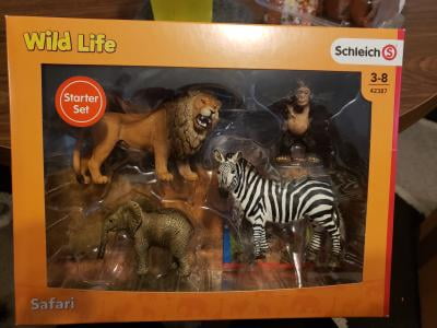 schleich assorted wild life animals