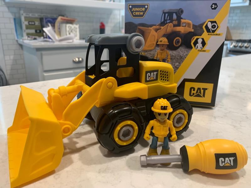 cat build your own vehicle junior crew wheel loader