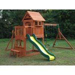 Backyard Discovery Montpelier Cedar Wooden Swing Set ...