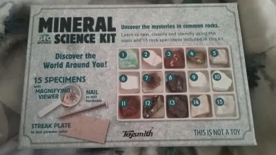 toysmith mineral science kit