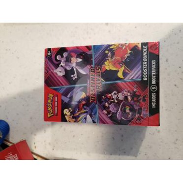 Pokemon TCG Scarlet & Violet - Destined Rivals Booster Bundle - 6 Packs (Factory Sealed)