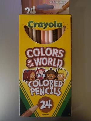 Crayola Colors Of The World Hautton-Buntstifte – 240 Stück Classpack – Inkl. 8 Spitzer – Für Vielfalt Im Klassenzimmer