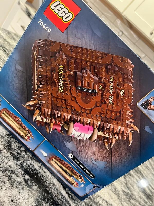 LEGO Harry Potter 76449 Chomping Monster Book of Monsters Toy with Neville  Longbottom Minifigure - Walmart.com
