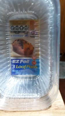 EZ Foil Mini Loaf Pans, 5.75 x 3.25 inch, 3 Count 