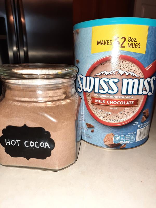 Swiss Miss Milk Chocolate Hot Cocoa Mix Canister 76.5 Oz Just Add Water