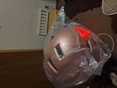Zefal Rose Gold Light-up Lightweight Adult Bike Helmet (Ages 14+