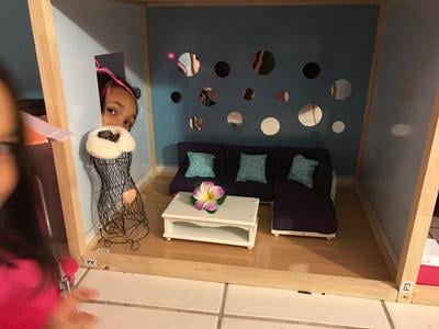 my girl modern style dollhouse