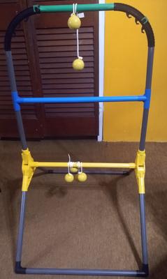 Eastpoint Sports Go Gater Foldable Ladderball Set Two All Weather Folding Ladderball Targets Six Weighted Bolos In Two Team Colors Storage Pouch And Metal Anchors Hours Of Gameplay For All Ages Walmart Com