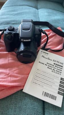 Canon Powershot SX70 20.3MP - 65x Zoom, 4K Video, 3-inch LCD