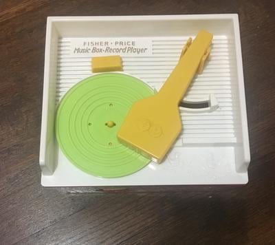 little tikes record player