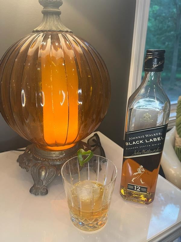 Johnnie Walker Black Label Blended Scotch Whisky, 1.75 L
