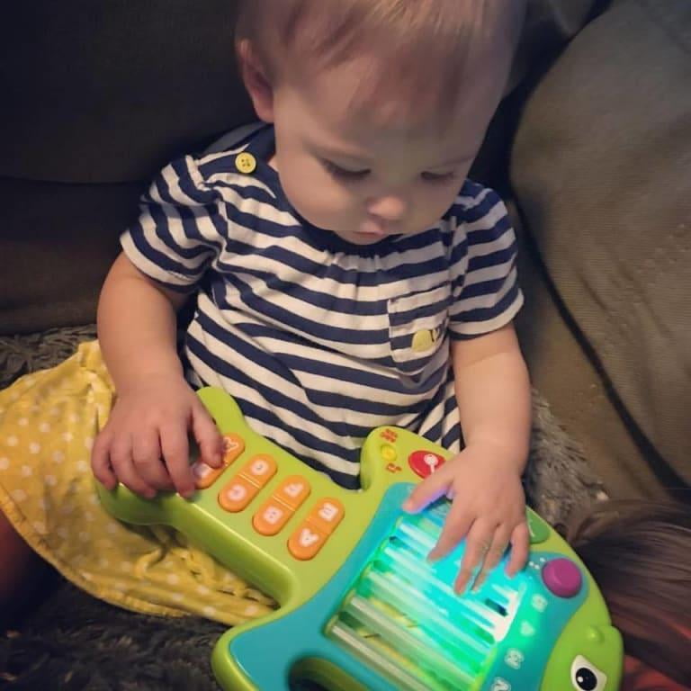infantino lights and music learning fish