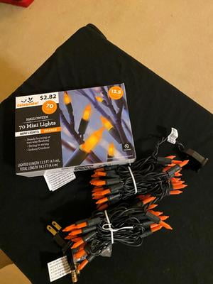 Orange Halloween Lights Walmart 2022