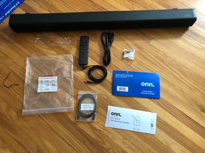 onn soundbar 32 inch