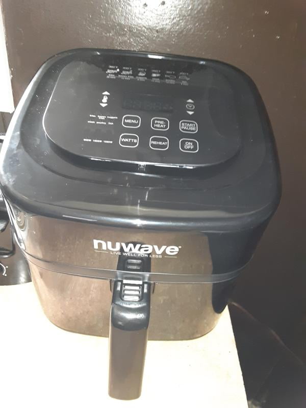 NuWave Brio 3 Qt. Black Air Fryer 36011 - The Home Depot