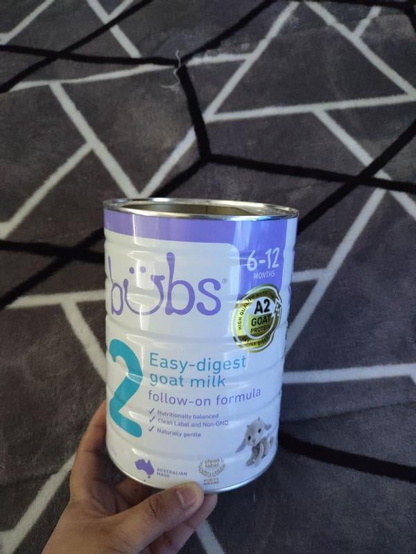 Bubs® Goat Milk Follow-on Formula Stage 2, 800g (6-12 Months