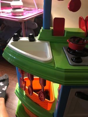 american plastic toys cozy comfort kitchen playset