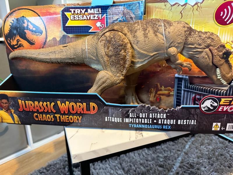 Jurassic World Chaos Theory All-Out Attack Tyrannosaurus Rex Jurassic World Chaos Theory All-Out Attack Tyrannosaurus Rex