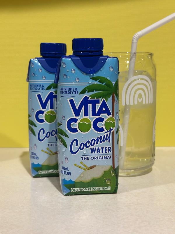 Vita Coco Natural Coconut Water, Pure and Nutrient-Rich