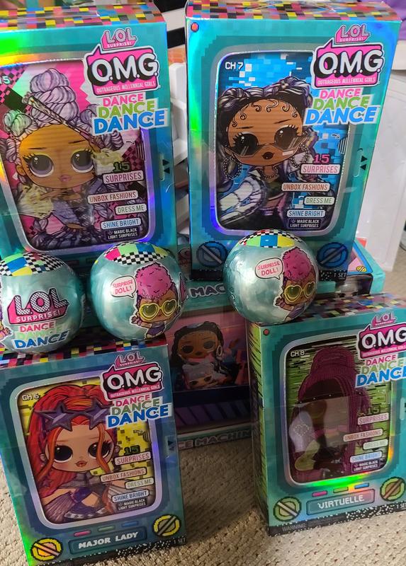 Lol Surprise Omg Dance Dance Dance Miss Royale Fashion Doll With 15 Surprises Including Magic Blacklight Shoes Hair Brush Doll Stand And Tv Package For Girls Ages 4 Walmart Com Walmart Com