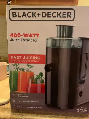 Black+decker 28 Ounce Rapid Juice Extractor : Target