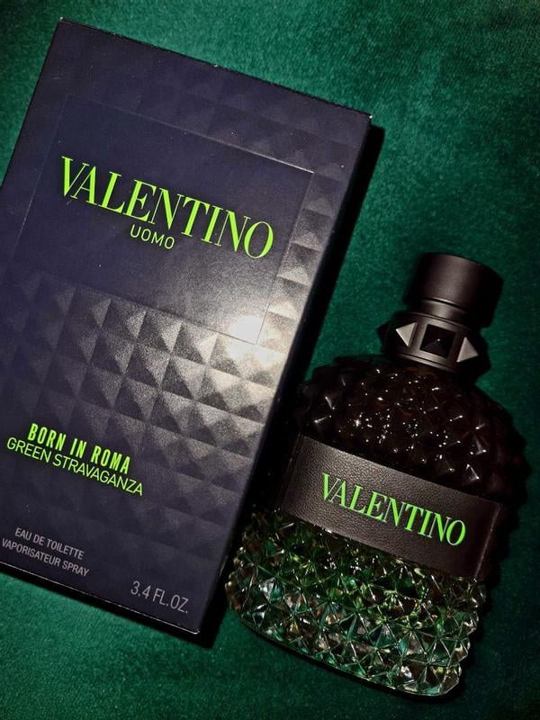 Valentino Born in Roma Green Stravaganza Men's EDT Spray oz
