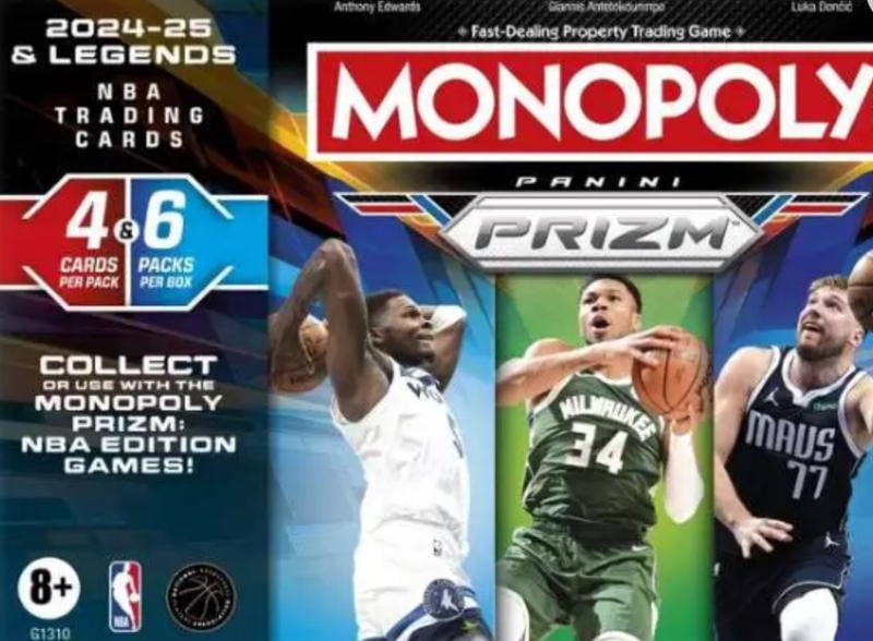 nba prizm monopoly booster box 2023-24 Panini E-5 Sports and compete with the Monopoly Panini Prizm 2022-23 Panini Prizm Monopoly Basketball