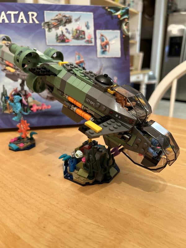 LEGO Avatar Mako Submarine 75577, Underwater Toy with Alien Fish