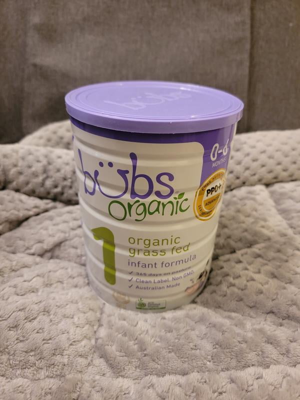ミルク bubs Organic Grass Fed Infant Formula 1 Bubs Organic Grass Fed Infant Formula Stage 1 - 28.2 Oz