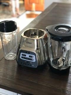 Oster Master Series Blender, Texture Select, Blend-N-Go Cup, Glass