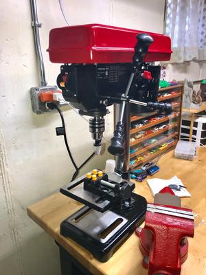 Hyper Tough 2.4 AMP Corded 8 inch Drill 