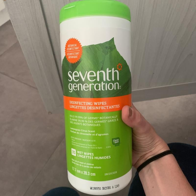 walmart seventh generation wipes