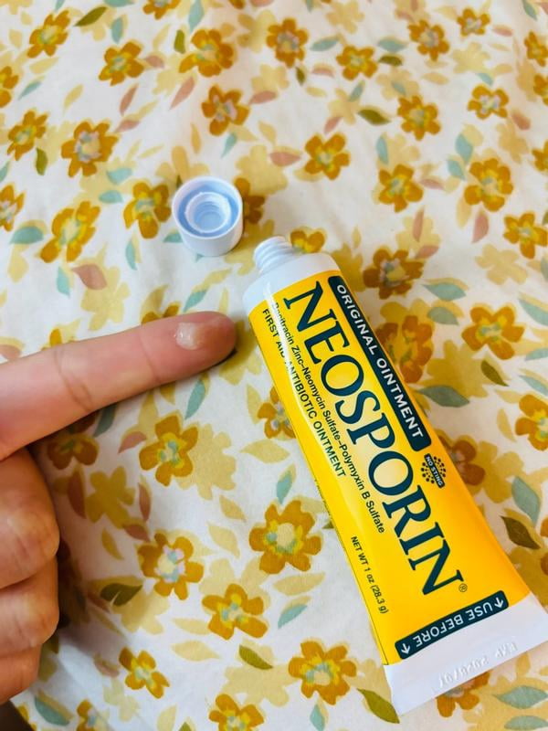 Neosporin Original First Aid Antibiotic Ointment 1 oz. tube + two