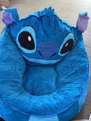 Disney Stitch Kids' Compressed Foam Bean Bag Chair, Blue - Walmart.com