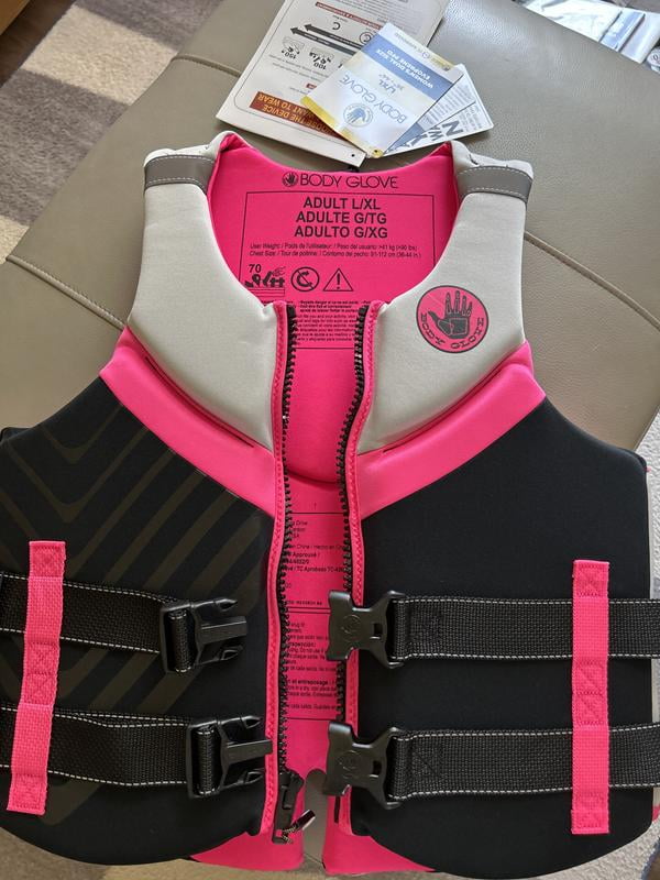 Body Glove Adult PFD Life Jacket - U.S. Coast Guard Approved