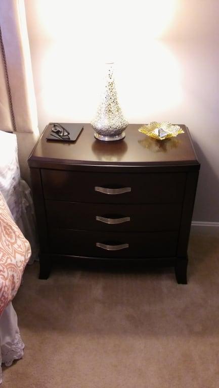 Picket House Furnishings Elaine Nightstand In Espresso Walmart Com Walmart Com