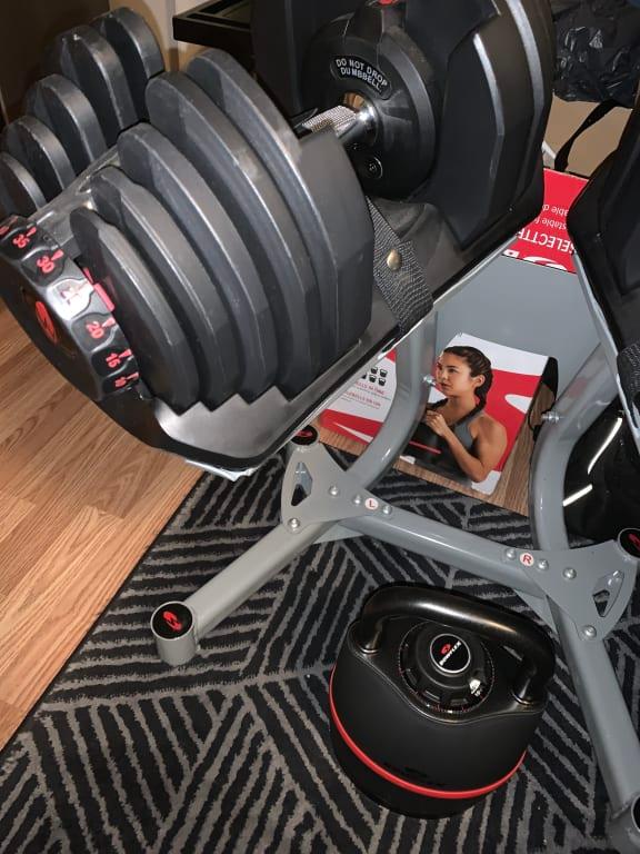 Bowflex SelectTech 840 Adjustable Kettlebell Single Weight Selection Dial Adjusts 8 to 40 lb 6 Weight Settings 2 month JRNY Membership Included Walmart