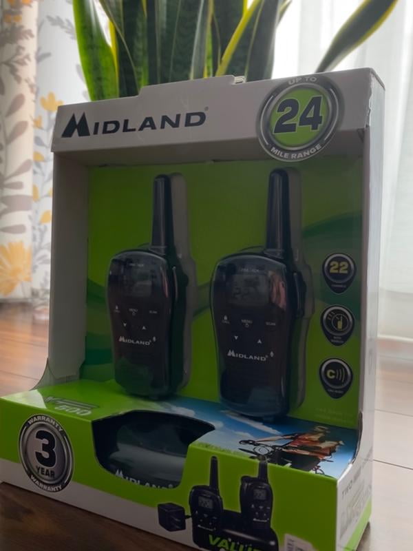 Midland 24-Mile Radio Pack (LXT500VP3)