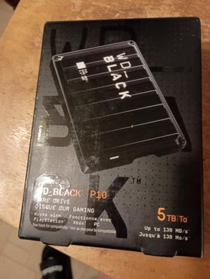 [未開封新品] WD ポータブルHDD 5TB WD_Black P10 Amazon.co.jp: ウエスタンデジタル(Western Digital) WD