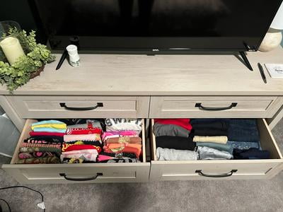 better homes and gardens modern farmhouse 6 drawer dresser Assemble Better Homes & Gardens Modern Farmhouse 6
