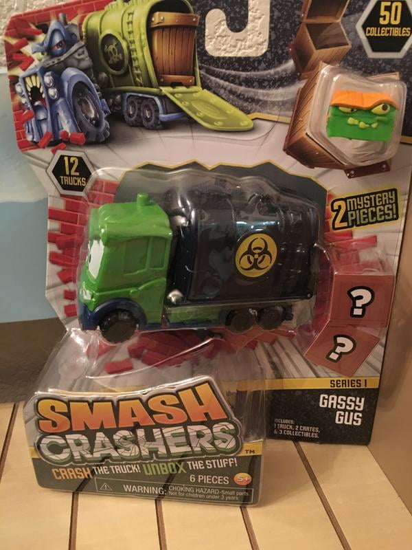 Smash Crashers Garbage Gary & Rusty Rigs - 2 pack bundle